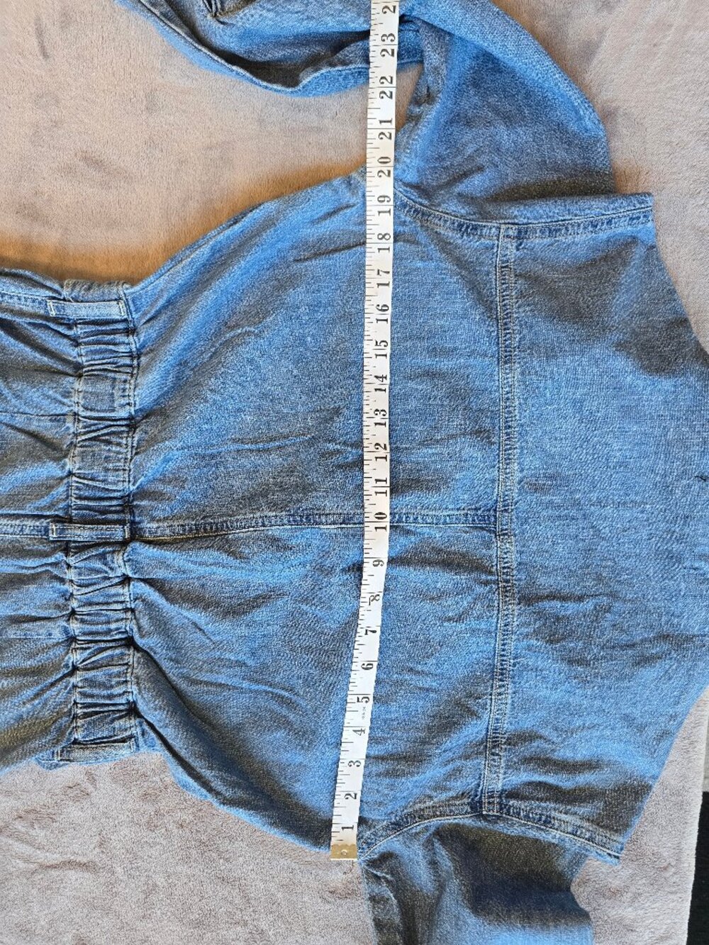 Mavi Ida Denim Utility Jumpsuit Boiler suit womans XS - Picture 9 of 11
